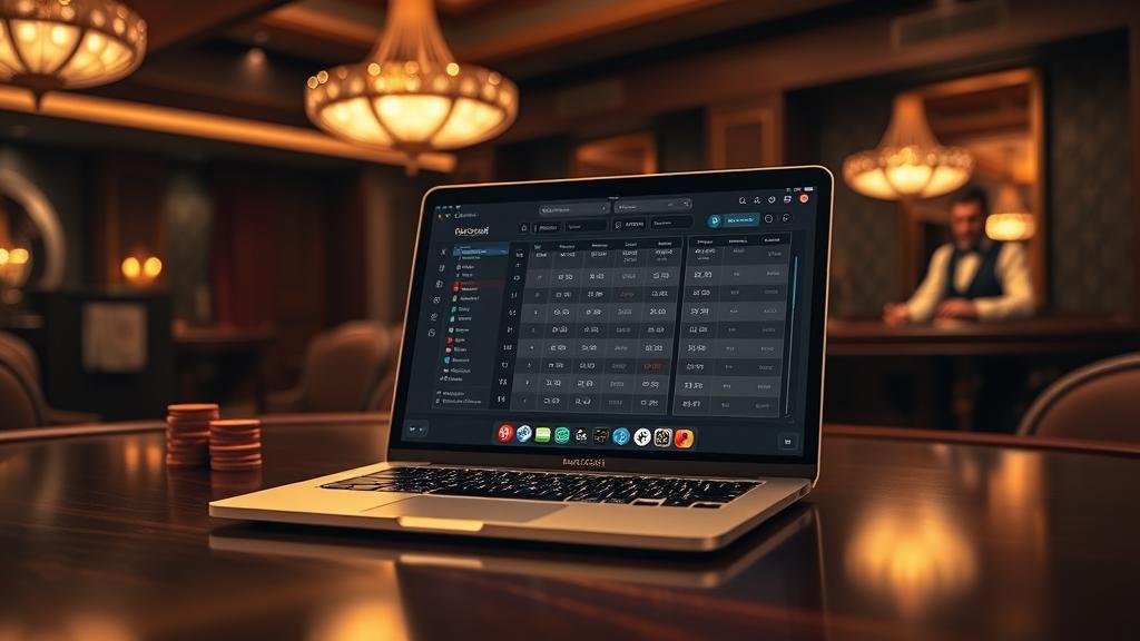 การวิเคราะห์สถิติบาคาร่าบนแท็บเล็ต