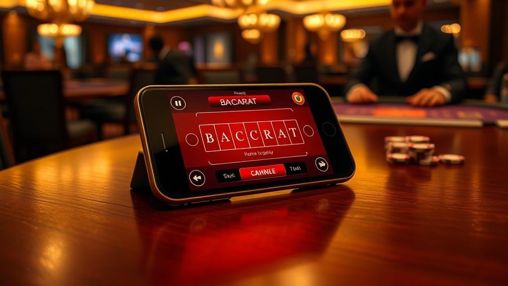 การติดตามผลการเล่นบาคาร่าบน iPhone