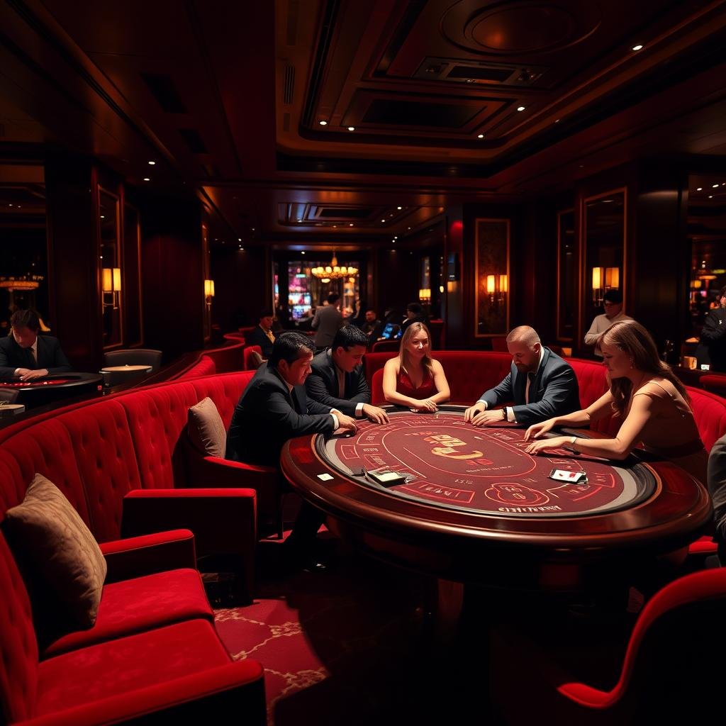 Multi-Angle Baccarat, Low Minimum Bets, Trend Analysis, Demo Rooms customer success background