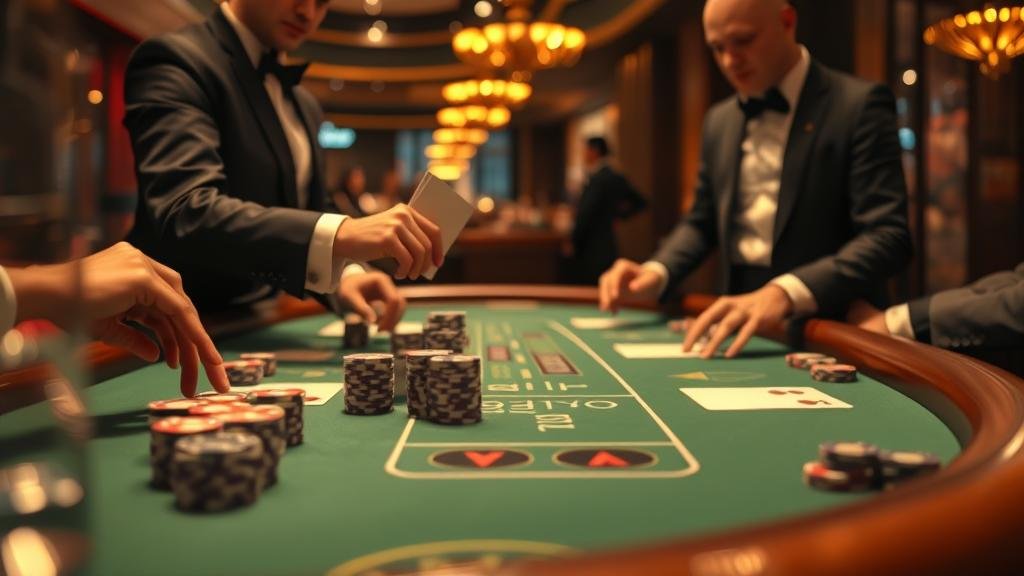 หน้าจอแสดงผลสูตรบาคาร่า SA Gaming ออโต้