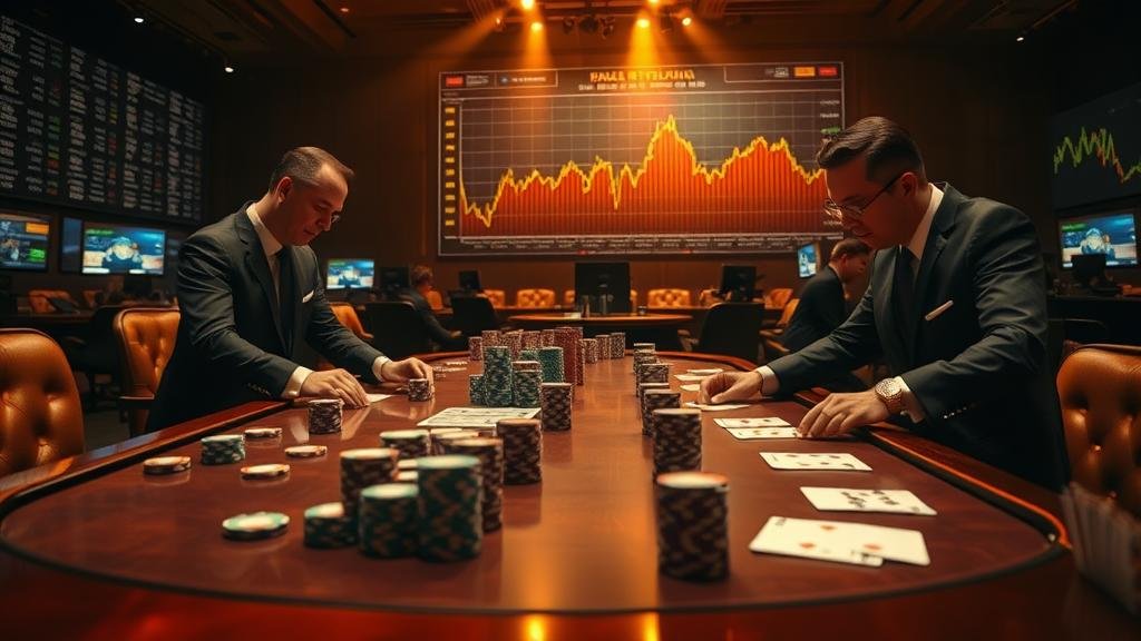 หอไอเฟลยามค่ำคืนกับตัวเลขลอตเตอรี่