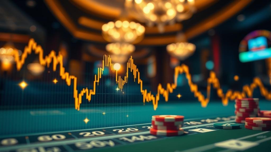 รวมภาพกราฟหุ้นและตัวเลขหวยจากทั่วโลก