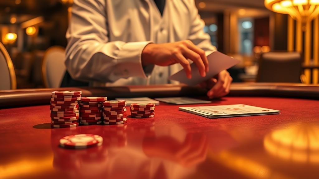 แผนภาพแสดงเค้าไพ่บาคาร่า: ปิงปองและมังกร