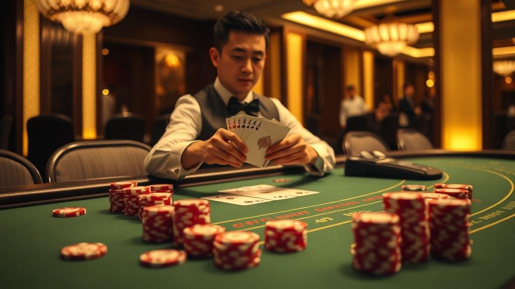 ภาพประกอบกลยุทธ์โต๊ะ 132 สำหรับบาคาร่า