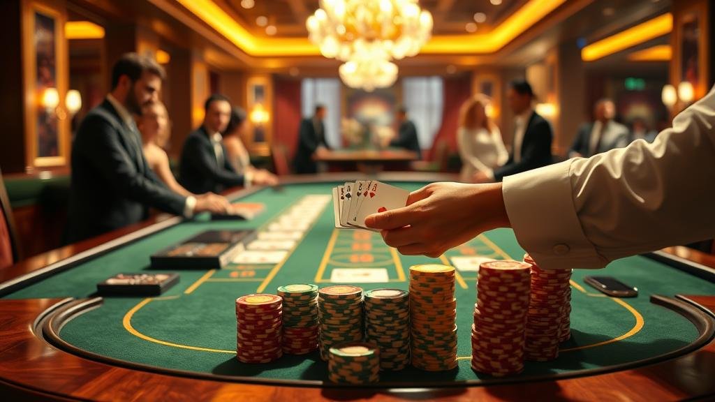 ภาพประกอบกลยุทธ์การเดินเงินบาคาร่า