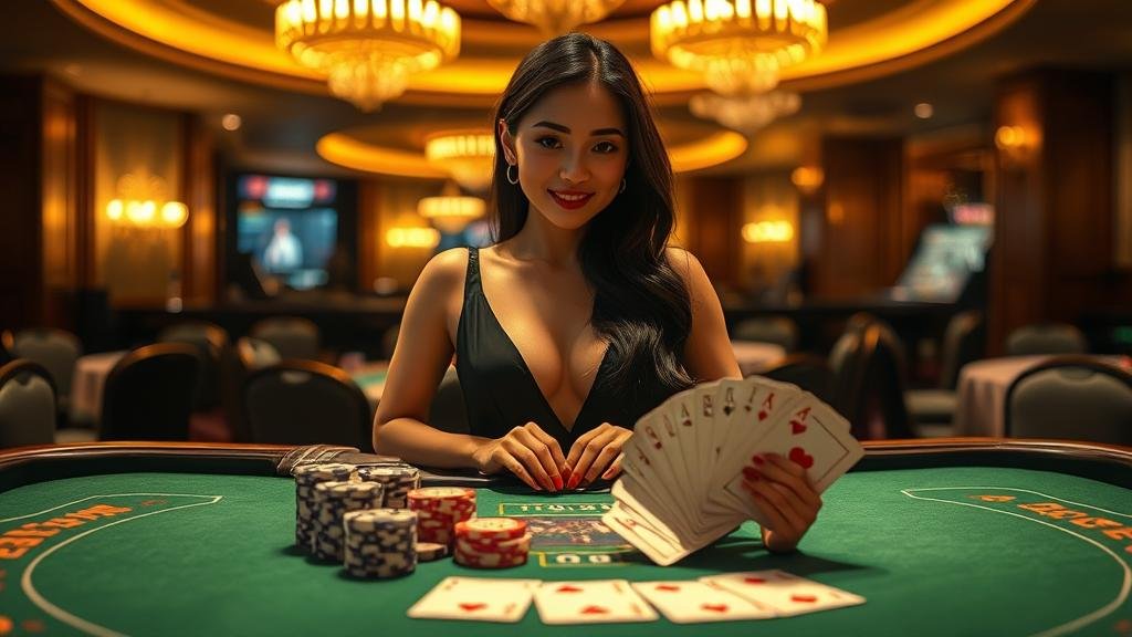 อินเทอร์เฟซเกมบาคาร่า EBet แบบไม่มีค่าคอม