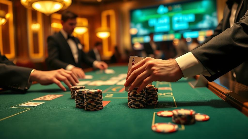 โต๊ะบาคาร่าสดจาก Asia Gaming (AG)