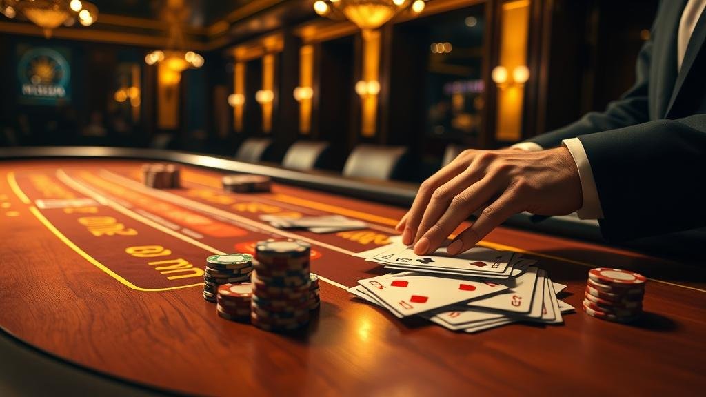 หน้าจอเกมบาคาร่า LuckyStreak และ PP