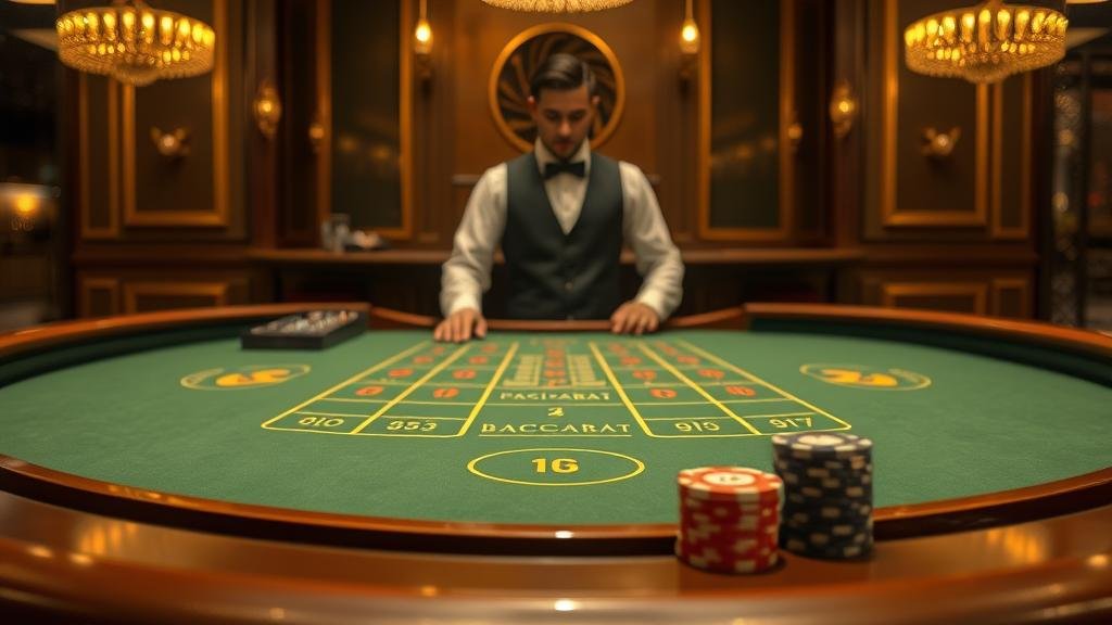 บรรยากาศหรูหราของเกมบาคาร่า DreamGaming