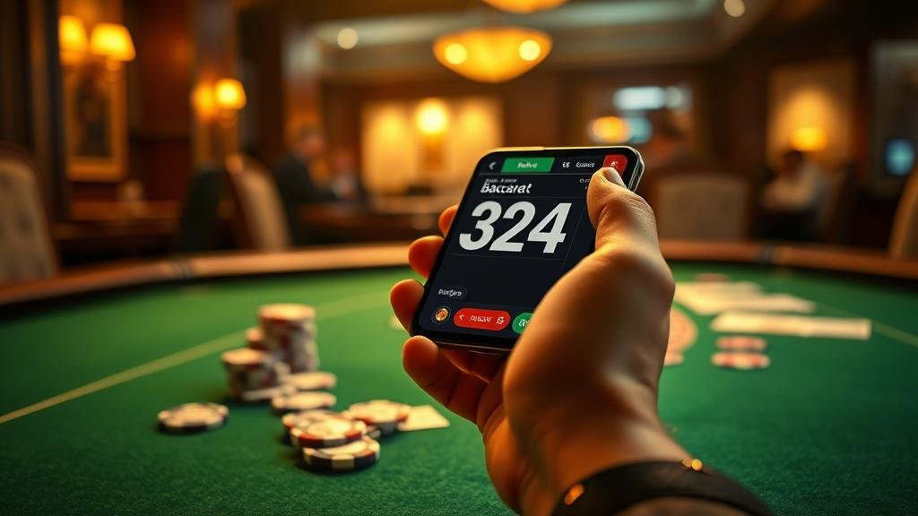 สถิติบาคาร่าบนแท็บเล็ต