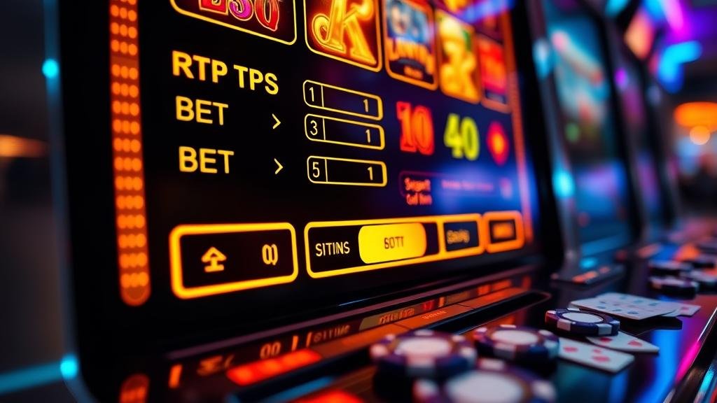 ตัวอย่างเพย์ไลน์ในเกมสล็อต Arcadem