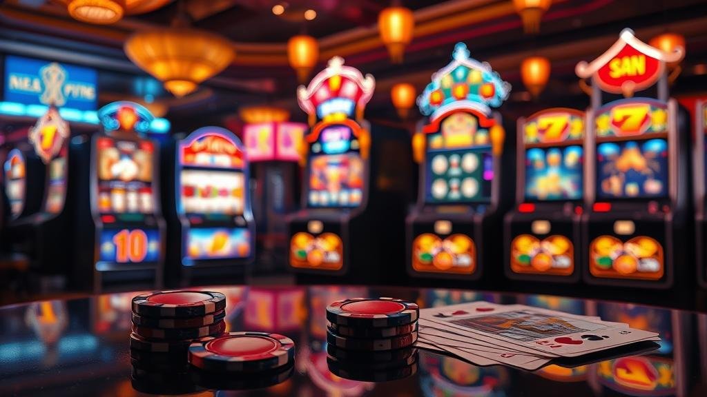 การตั้งค่าโหมดหมุนอัตโนมัติสล็อต