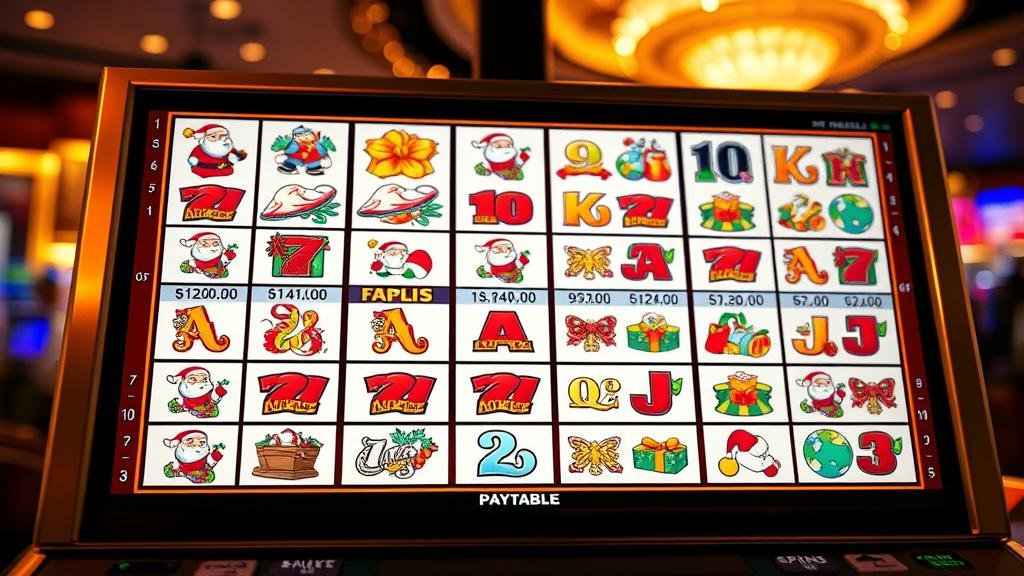 ถอดรหัสสล็อต ซานต้า: เทคนิคคำนวณเพย์เทเบิลและคุมจังหวะเล่น