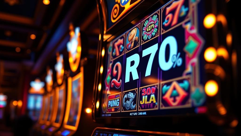 กราฟแสดงความผันผวนของสล็อต