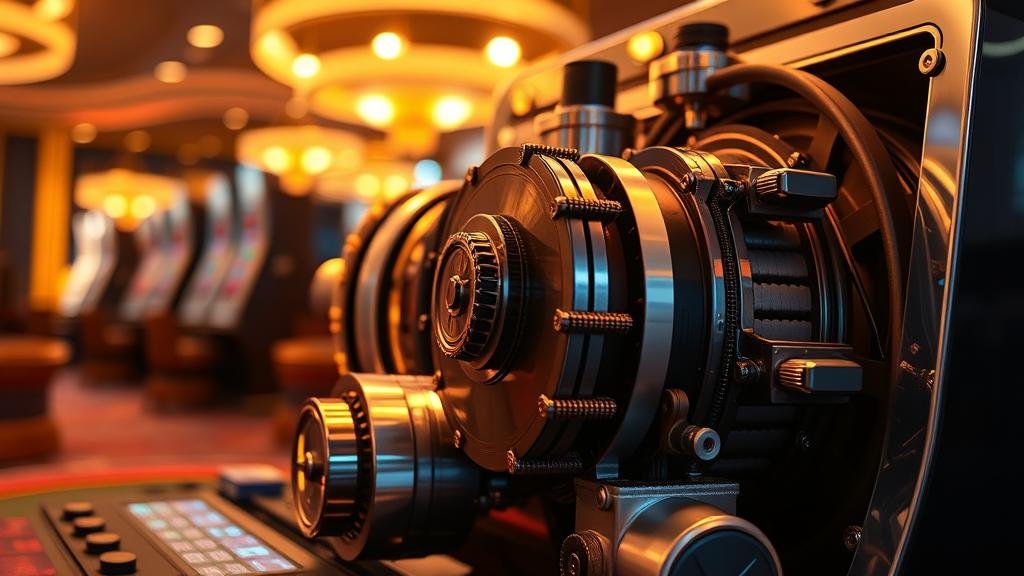 กราฟิกอธิบาย RTP, ความผันผวน, และฟีเจอร์ Hold & Spin