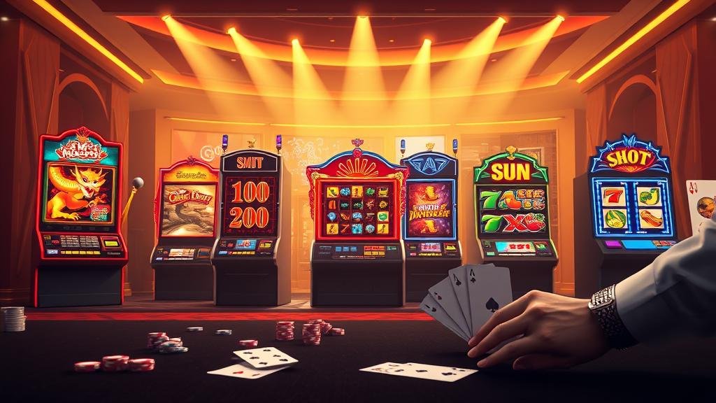 การตั้งค่าออโต้สปินและรีสปินในเกมสล็อต