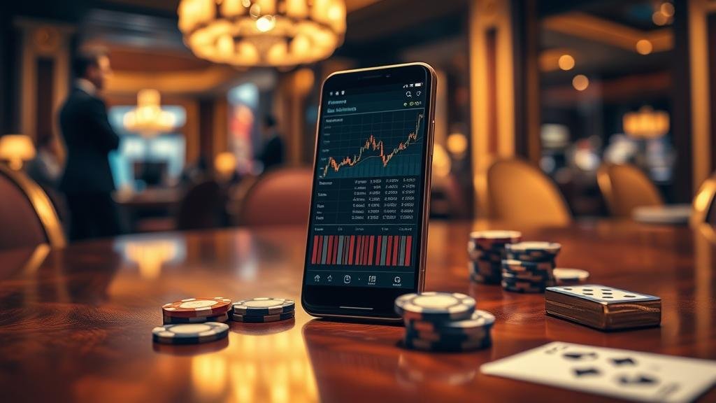 การใช้แอปพลิเคชันบนมือถือเพื่อคัดเลือกเลขหวยหุ้นจีน