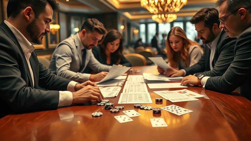 หน้าจอโทรศัพท์แสดงผลดัชนีหุ้นสิงคโปร์