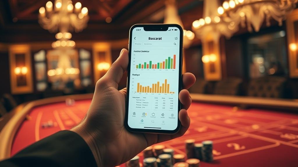 การวิเคราะห์กลยุทธ์บาคาร่าขั้นสูงบนมือถือ