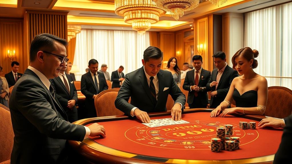 ตัวอย่างเค้าไพ่บาคาร่าที่นิยมใช้