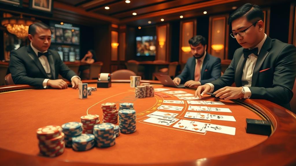 ภาพประกอบระบบเดินเงินบาคาร่าแบบต่างๆ