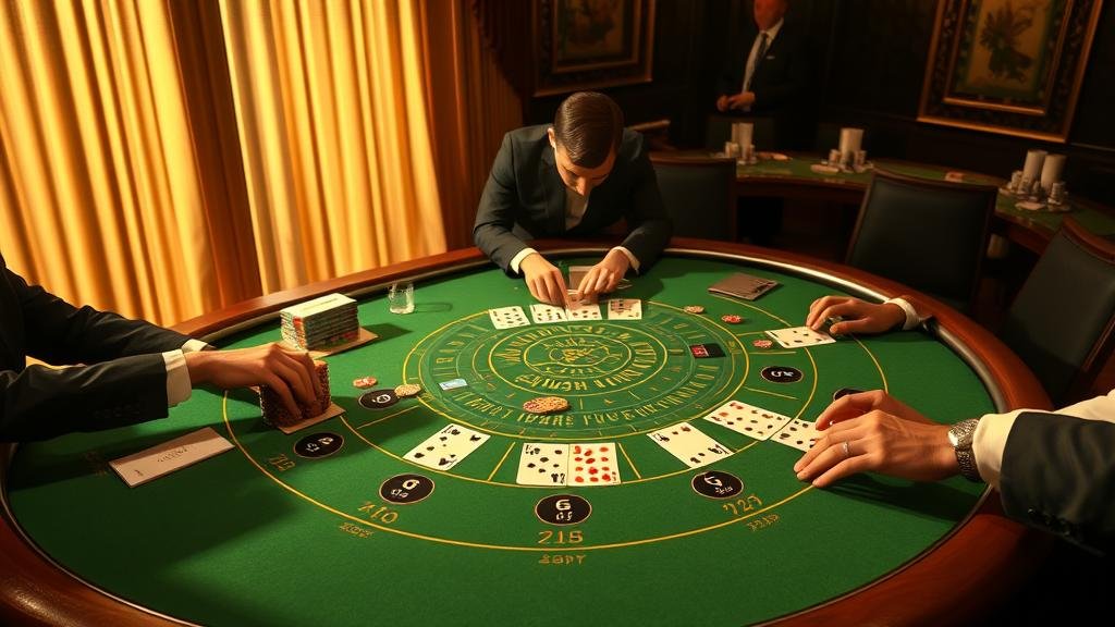 ภาพประกอบสูตรเดินเงินฟีโบนัชชีในบาคาร่า