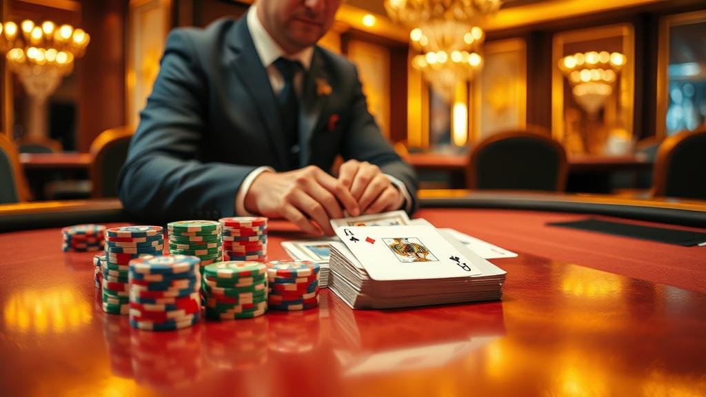 อินเทอร์เฟซเกมบาคาร่า XPG ที่ทันสมัยและมีสีสัน