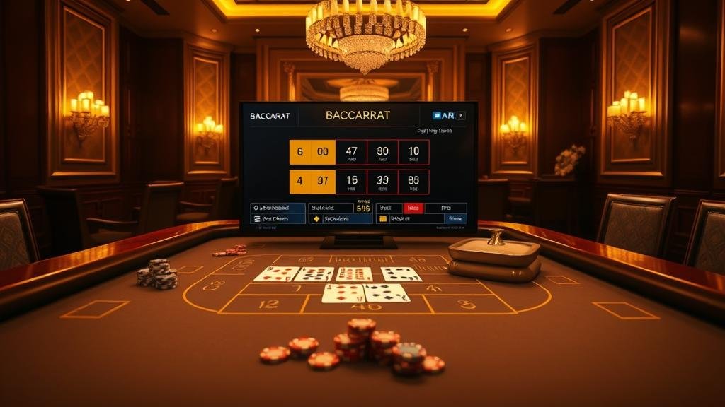 ตัวอย่างเค้าไพ่บาคาร่า: มังกร, ปิงปอง, สองตัวตัด