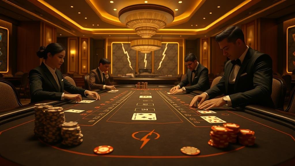 ภาพประกอบเค้าไพ่บาคาร่ารูปแบบต่างๆ