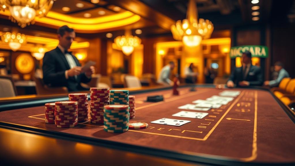 เปรียบเทียบอัตราจ่ายและห้องบาคาร่าจากค่าย Playtech และ Ezugi