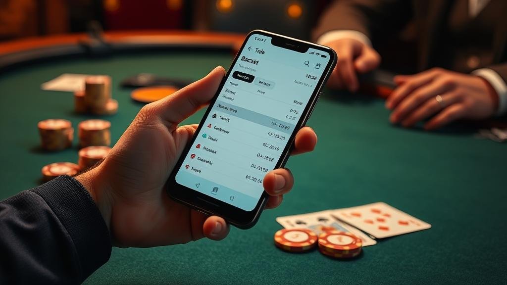 การเปรียบเทียบการเล่นบาคาร่าบน iPad และ Android พร้อมรูปแบบไพ่ซิคแซก