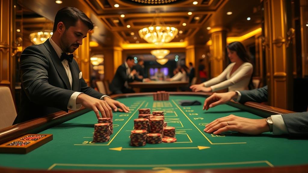 พิมพ์เขียวบาคาร่า: เทคนิคเลือกห้องเด็ด วิเคราะห์หลายโต๊ะ คุมงบกำไรยั่งยืน