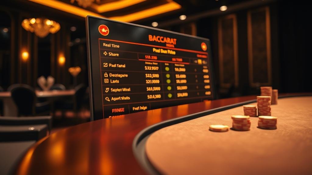 กราฟแสดงเทคนิคเดินเงินบาคาร่า พาโรลี