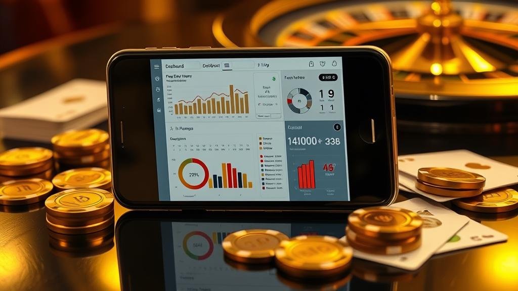 หน้าจอแสดงผลสถิติบาคาร่าสด