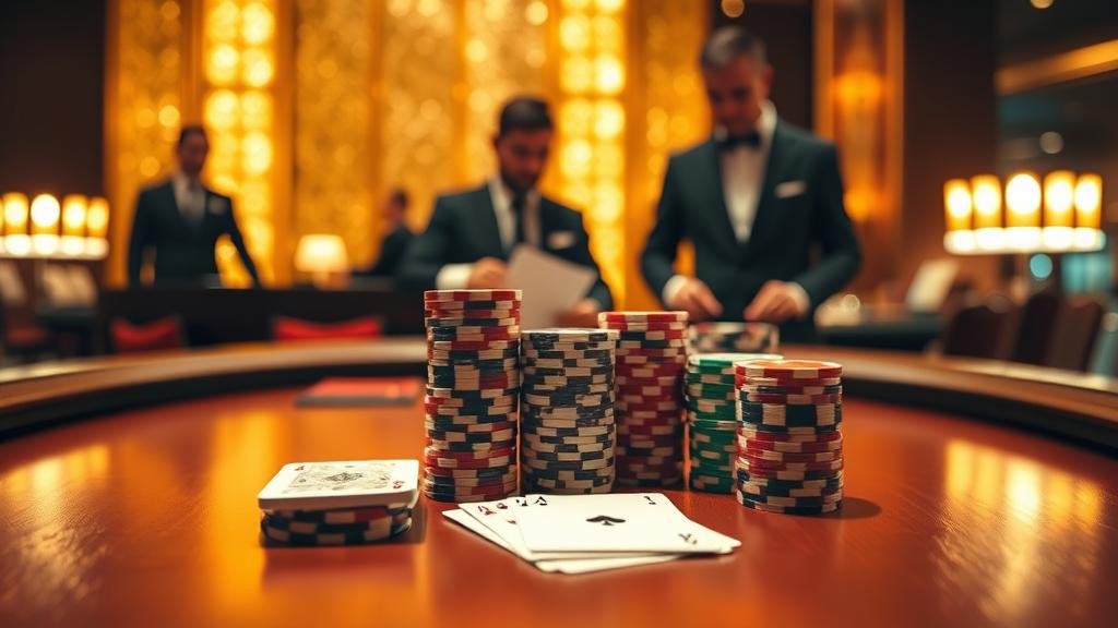 การแจกไพ่บาคาร่า