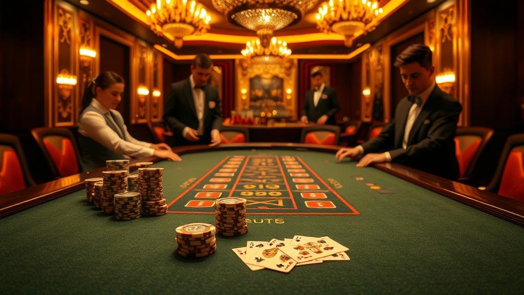 หน้าจอเกมบาคาร่าจากค่าย AE, SA, DG