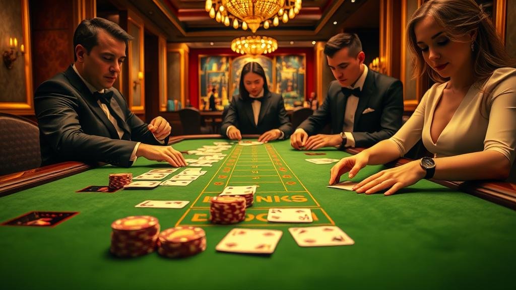 ตัวอย่างเค้าไพ่บาคาร่า