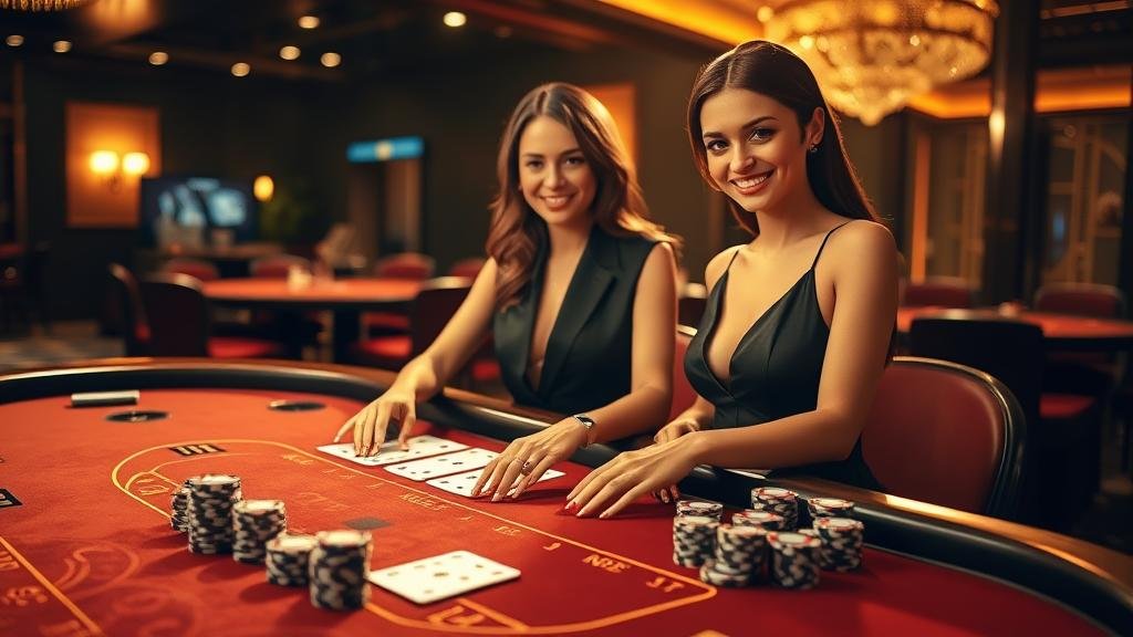 ตัวอย่างเค้าไพ่สามติดในบาคาร่า