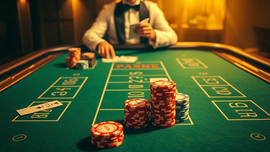 ตัวอย่างรูปแบบเค้าไพ่บาคาร่า ปิงปอง และมังกร