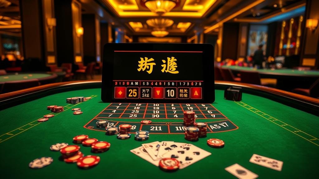 ตัวอย่างหน้าจอเกมบาคาร่าจากค่าย BG และ AE