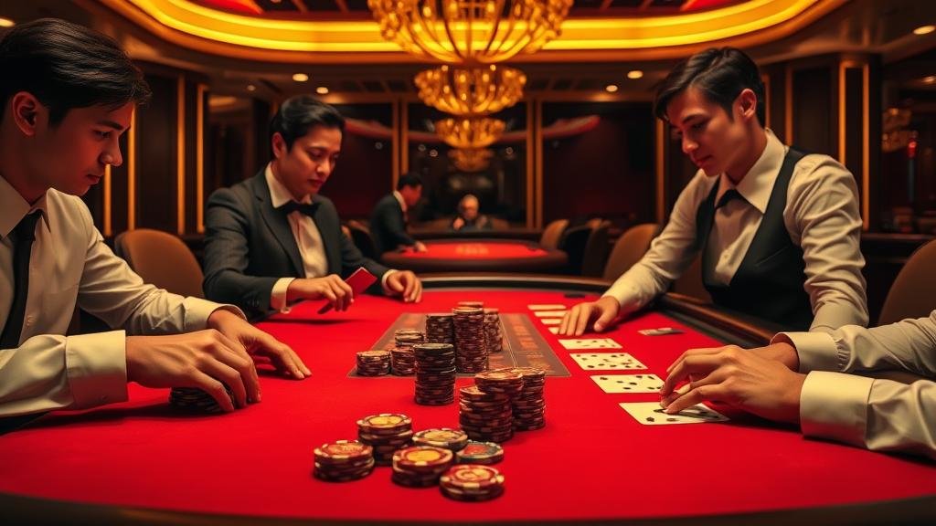 การแสดงผลเค้าไพ่บาคาร่า ถนนใหญ่