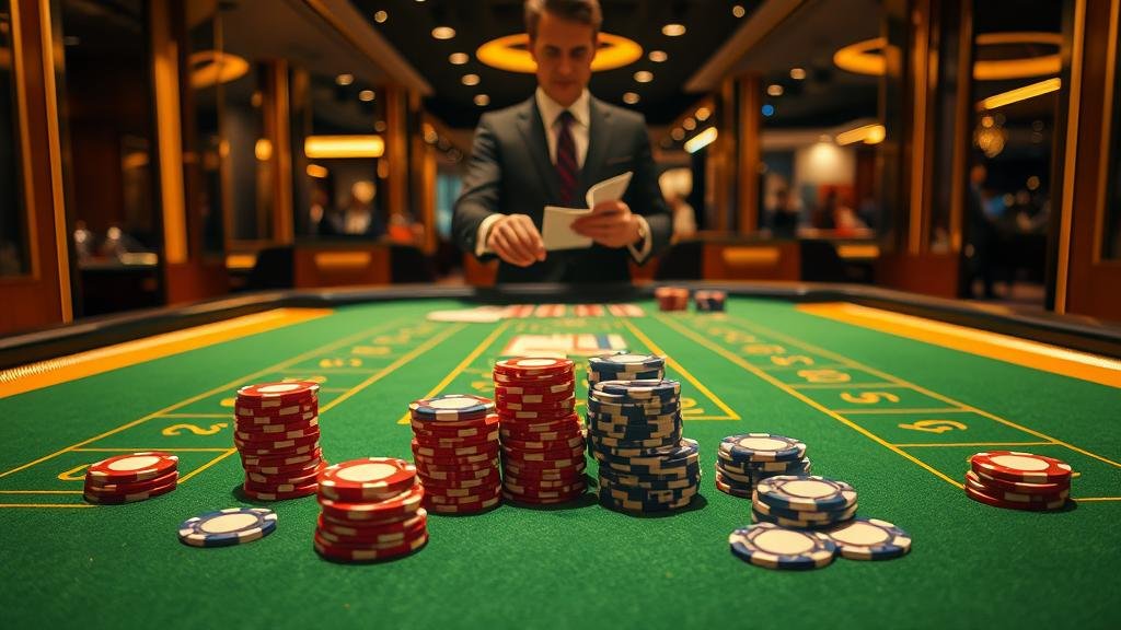 ตัวอย่างเค้าไพ่บาคาร่า: ถนนใหญ่, มังกร, ปิงปอง