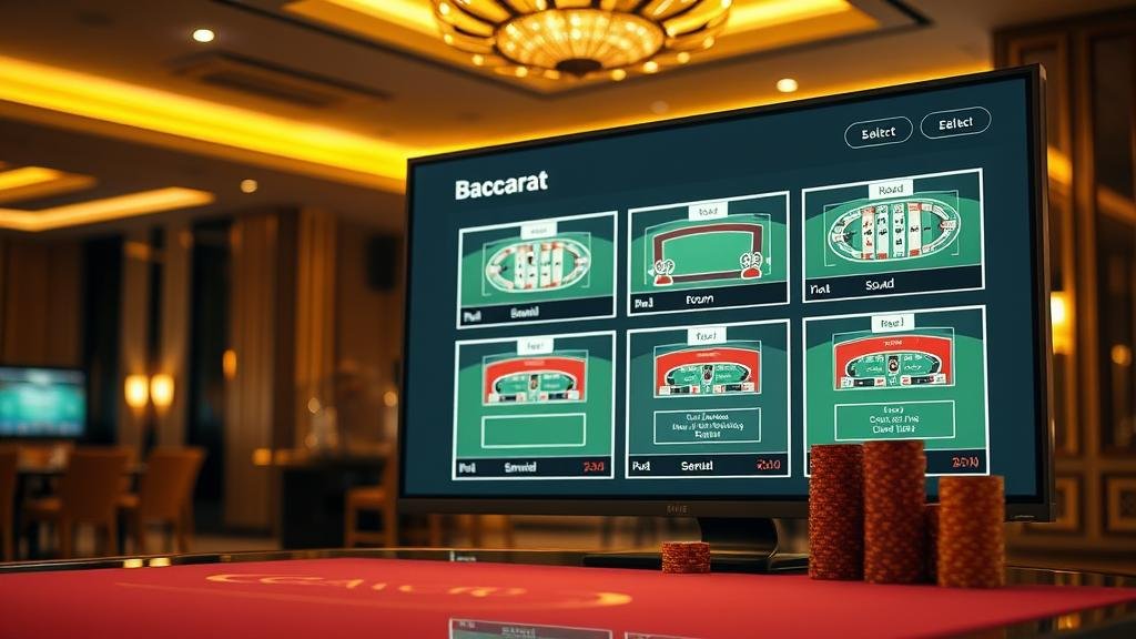 ตัวอย่างเค้าไพ่ปิงปองบาคาร่า