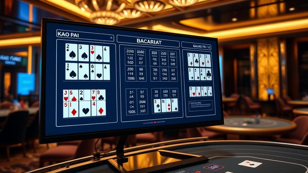 บาคาร่าเว็บใหญ่: เจาะลึกกลไกเลือกห้อง BG พร้อมเคล็ดลับอ่านเค้าไพ่สองตัด