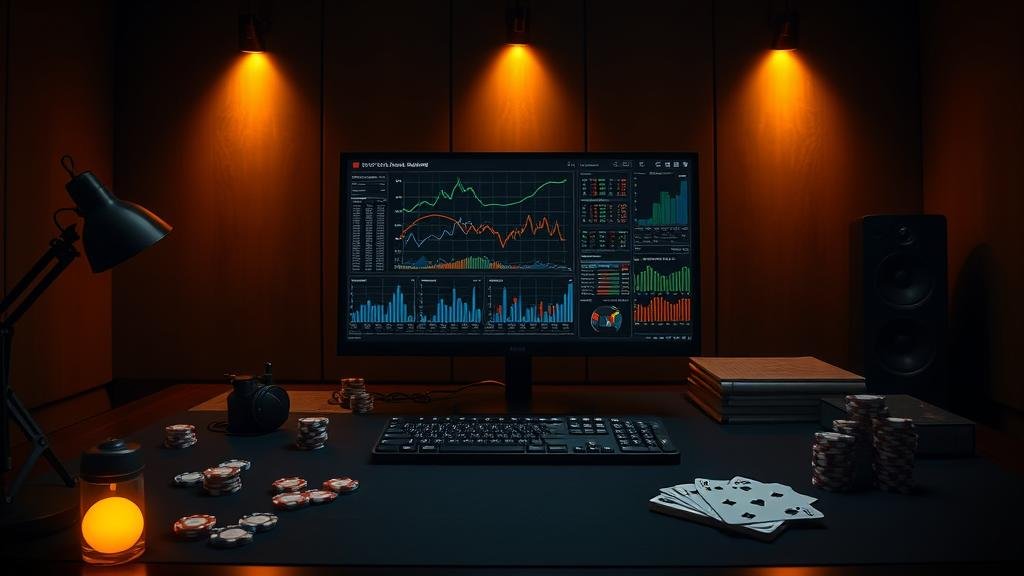 ตารางสถิติบาคาร่าบนแท็บเล็ต