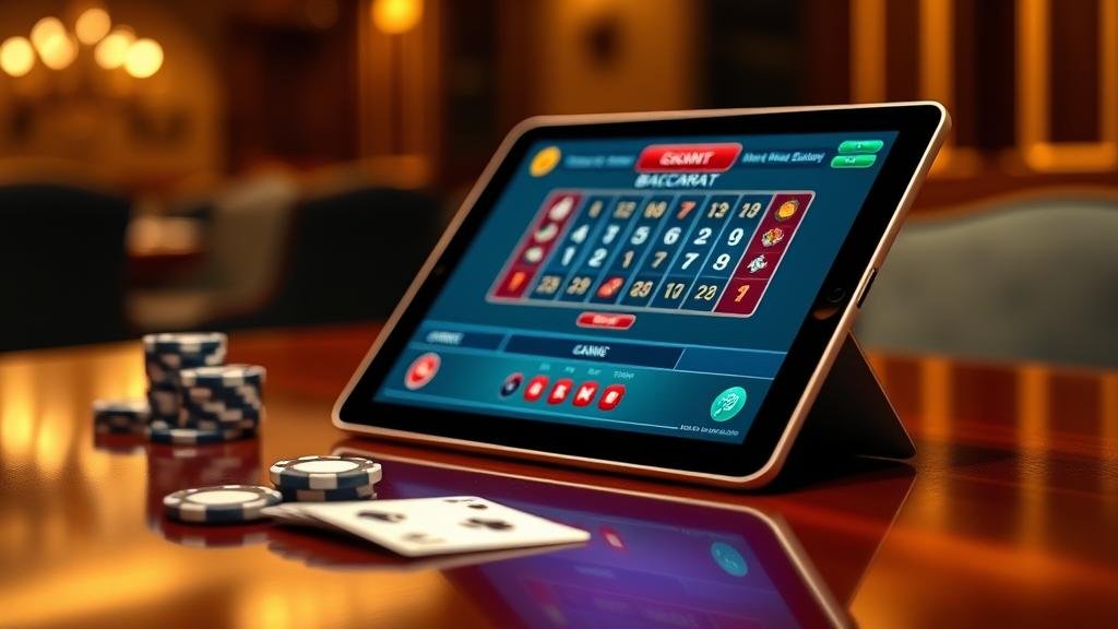 ตารางสถิติบาคาร่าบนเดสก์ท็อป