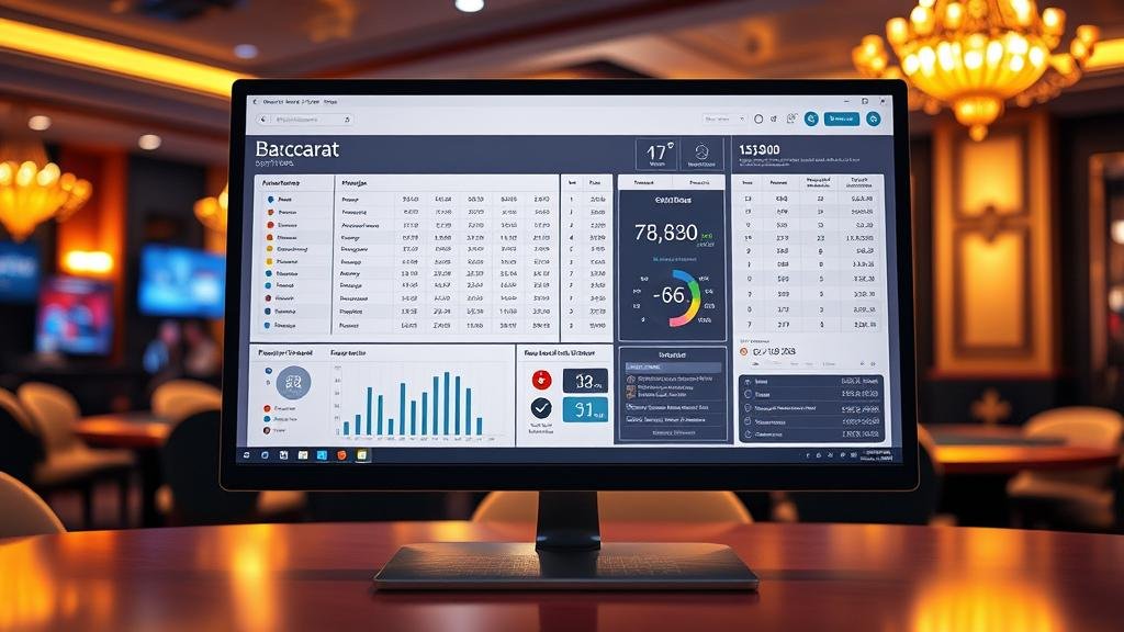 กราฟแสดงการเดินเงินบาคาร่าบนเดสก์ท็อป