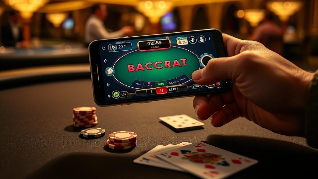 บาคาร่า Android: คู่มือเดินเงินฉบับเซียน บนแอปและเบราว์เซอร์