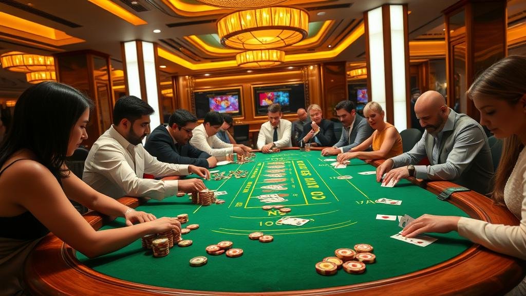 หน้าจอแสดงผลการวิเคราะห์สกอร์บาคาร่าแบบเรียลไทม์