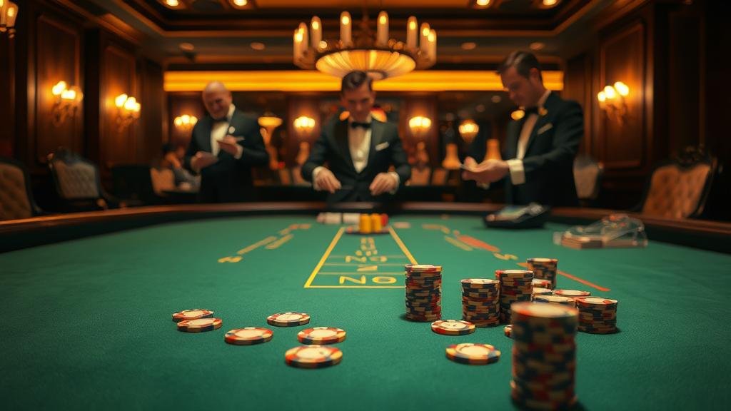 หน้าจอแสดงสถิติและเค้าไพ่บาคาร่า